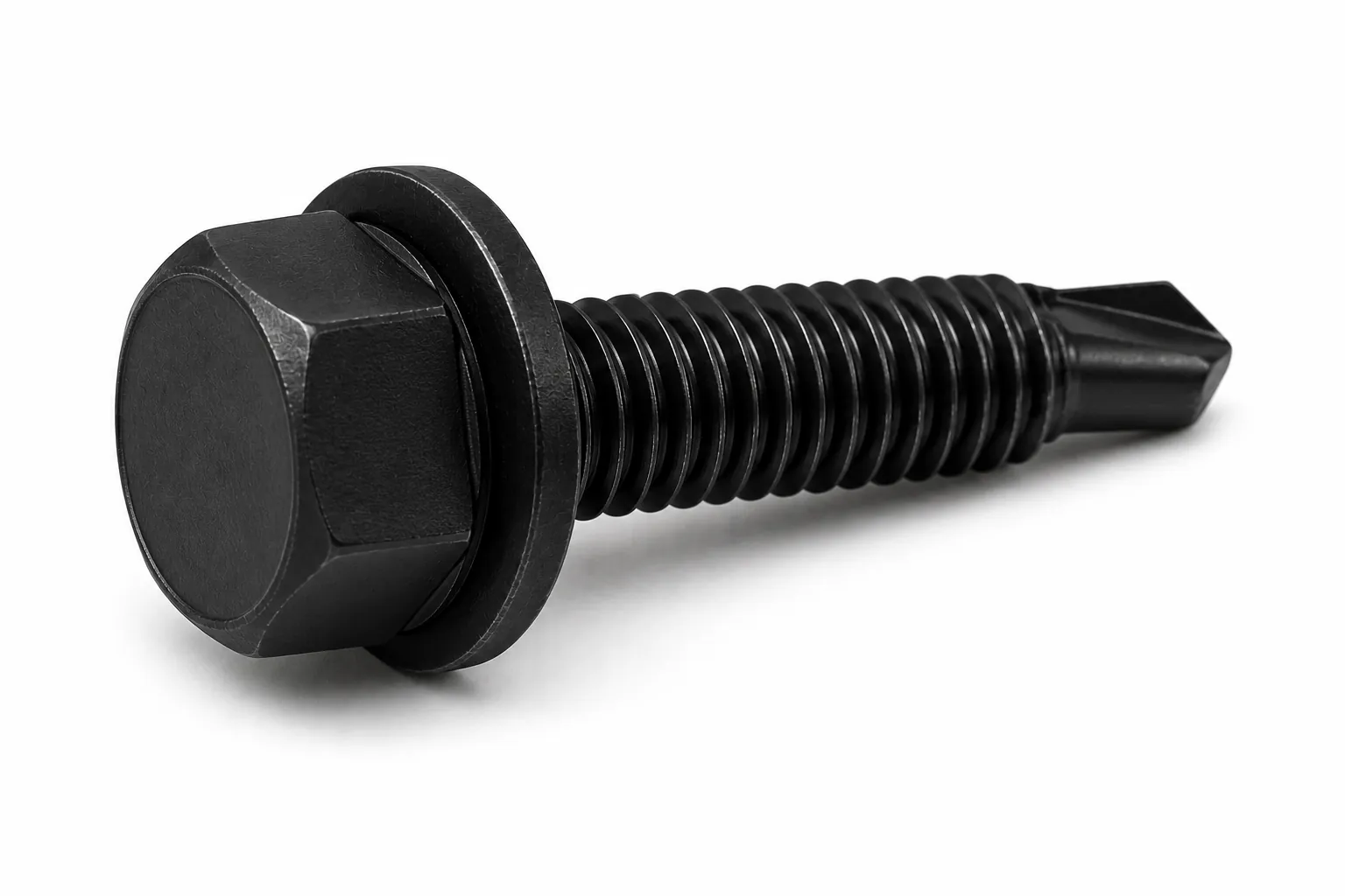 Black self-drilling bolt for modular system