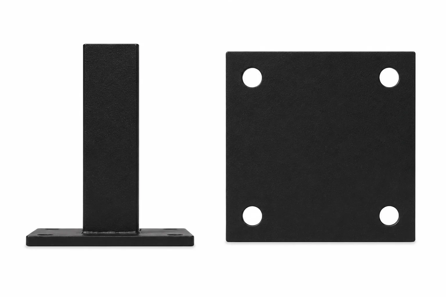 2 ft extension front and base plate view
