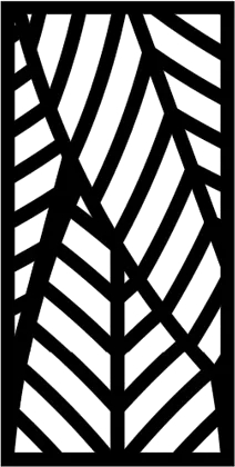Palm Lines multifunctional panel pattern